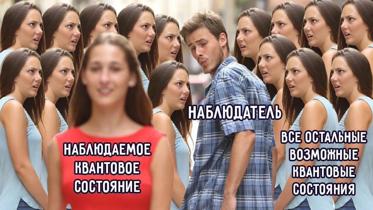 Russian Memes United (@russianmemesltd) on Twitter photo observer
observable quantum state
all other possible quantum states observer
observable quantum state
all other possible quantum states