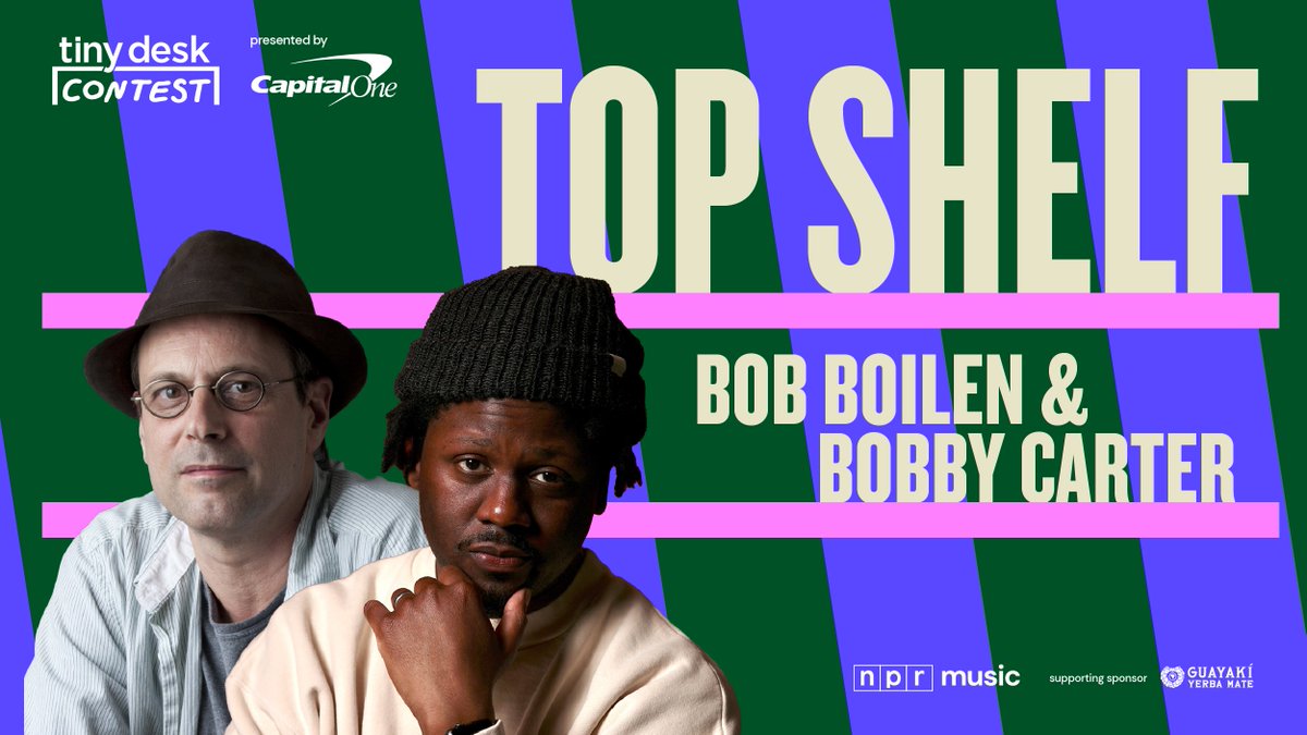 More than 6,000 independent artists submitted #TinyDeskContest videos this year. This 𝗧𝗵𝘂𝗿𝘀𝗱𝗮𝘆 𝗮𝘁 𝟯 𝗽.𝗺. 𝗘𝗧, the Contest judges begin sharing their favorite entries in our annual Top Shelf series. Sign up for the <a href="/YouTube/">YouTube</a> livestream here: youtube.com/live/yiO4vxCyB…