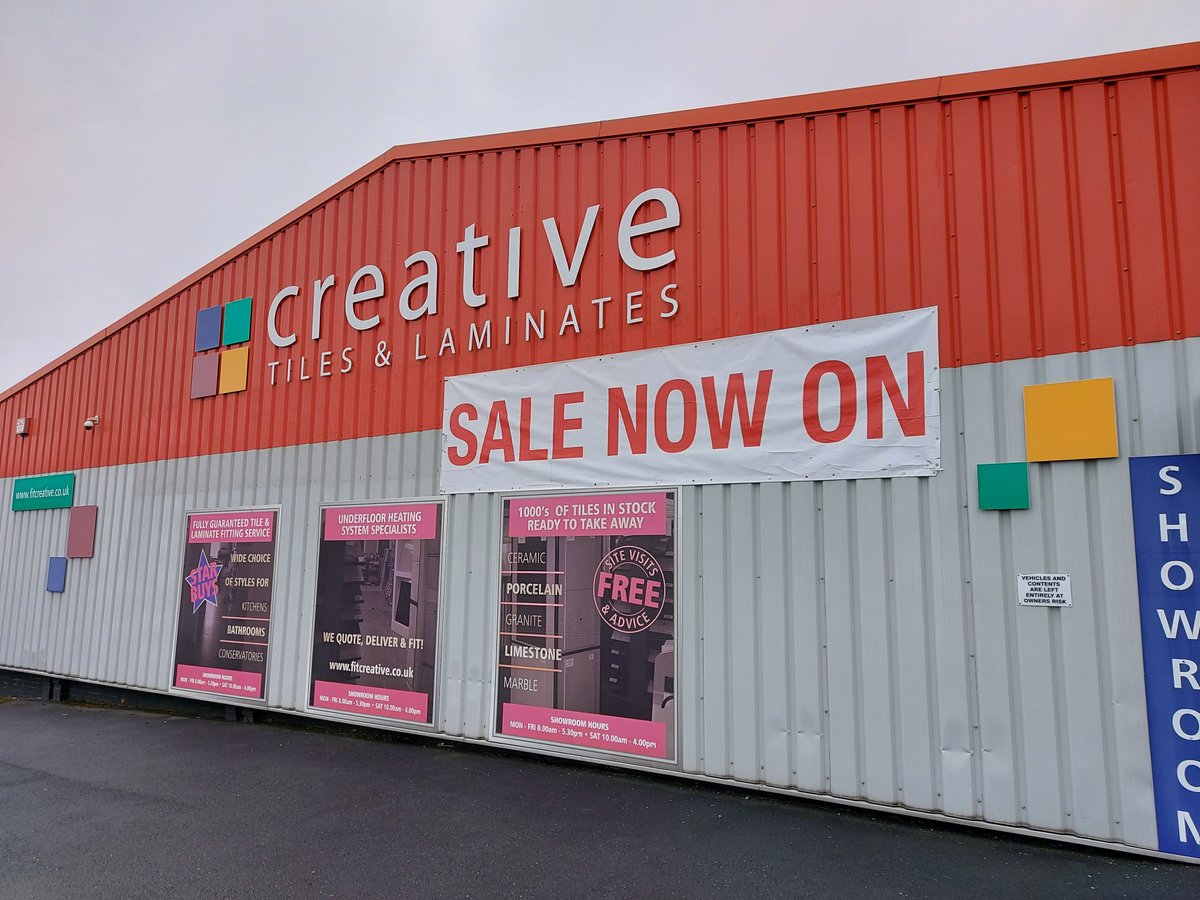 Happy Easter 🐥

We shall be open Good Friday, Easter Saturday &amp; Monday between 
10am - 4pm.

Huge reductions in-store.  Visit US and grab a bargain in our MEGA-SALE.  Save £££££ 

#tilesale #tilesales #tilesaleonnow #reducedtiles #bargaintiles #discounttiles #floortilesale