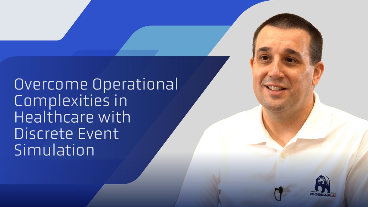 bigbearai's tweet image. VIDEO: Hear from our subject matter experts on how #discreteeventsimulation can be instrumental in giving hospital leaders insights into how patients will likely progress throughout their facilities and aid in capacity planning & needed staffing levels. ow.ly/Vpkx50NBmbV
