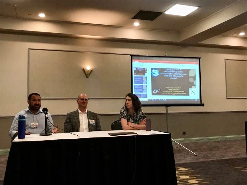 Arts &amp; Sciences faculty member Fredy Rodrigues-Mejia traveled to the Society for Applied Anthropology annual meetings as a presenter. Fredy presented "Not Doing Anthropology Like an Anthropologist Would: Professionally Trained Anthropologists Reskilling Themselves".  #NSCCProud