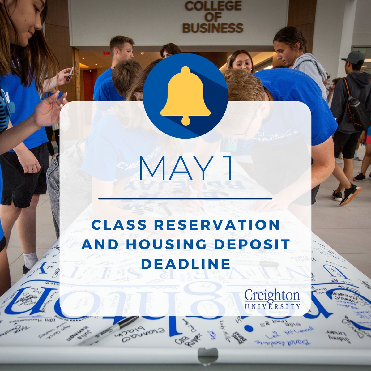 Creighton Admissions tweet media