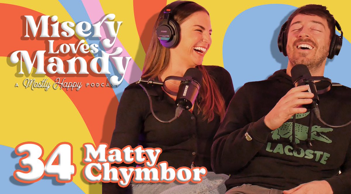 New episode. New Studio. With <a href="/MattyChymbor/">Matty Chymbor</a> ! #podcast #comedians 
youtu.be/YEOe1FDOMt0