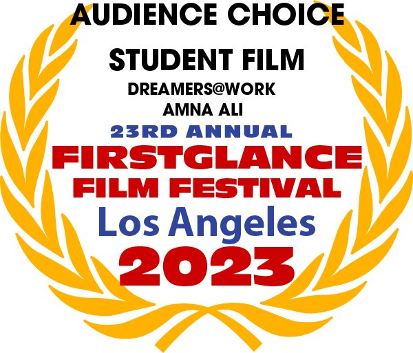 FirstGlanceFilm's tweet photo. Congrats to Audience Choice Winner of the
23rd Annual @FirstGlanceFilm #LosAngeles #FilmFestival
Best Student Film- Dreamers@Work
#SupportIndieFilm #FilmTwitter #FGLA23 https://t.co/G3ADwxxS4L