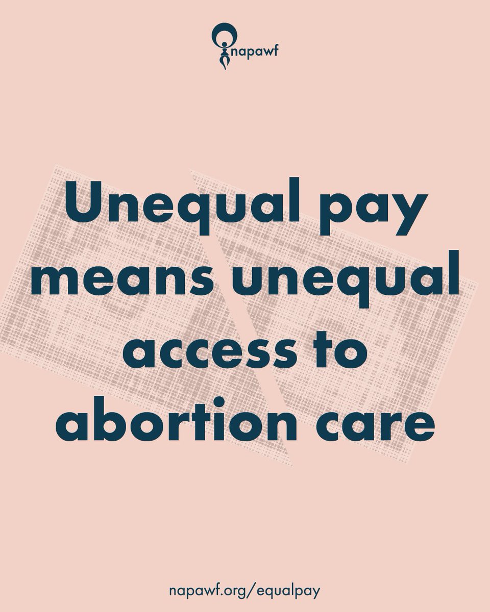 We need #AANHPIEqualPay so we can access critical health care and services. Abortion bans force people to travel for care, something not always available for low-wage workers. We need policies that guarantee abortion justice so that we can make the best decisions for our families