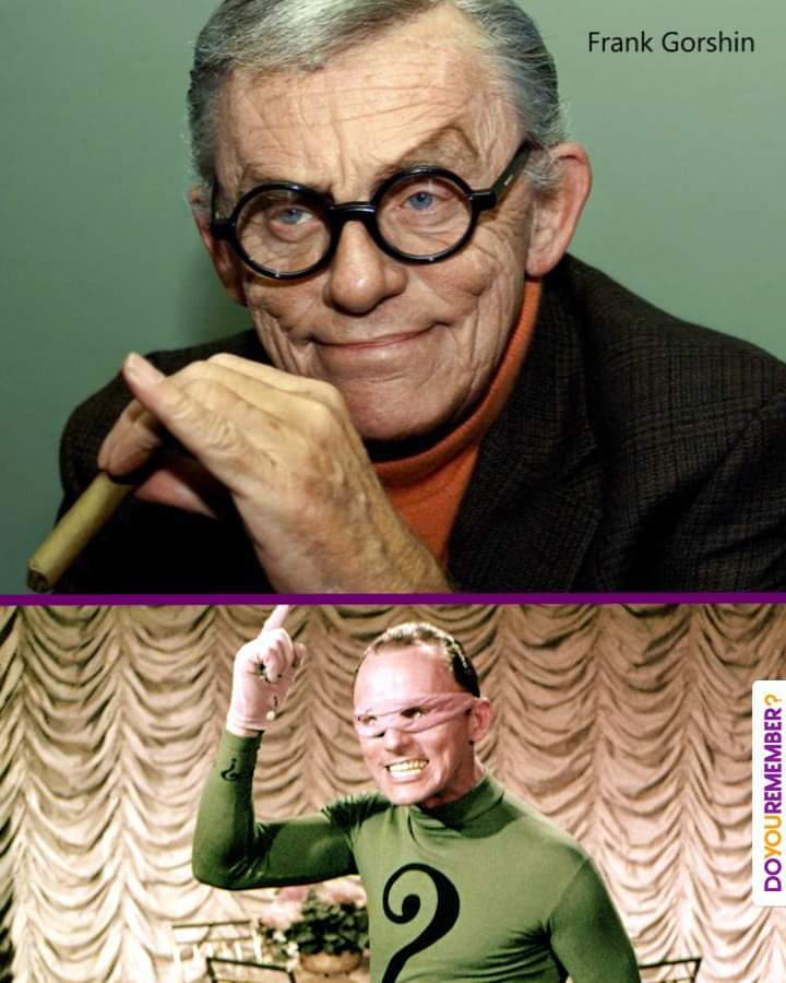 Happy Birthday to the late great actor, comedian, & impressionist Frank Gorshin. 