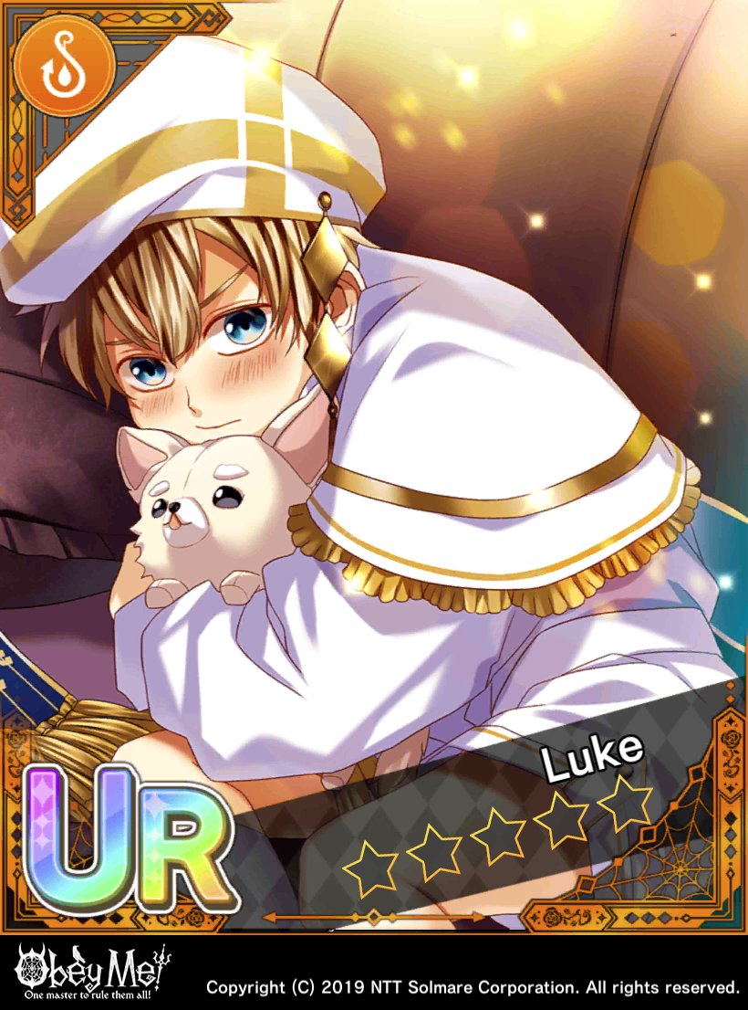 obeyme_bot's tweet photo. (Luke UR) Caring for Lucifer's Dog https://t.co/eZhXx5ea6A