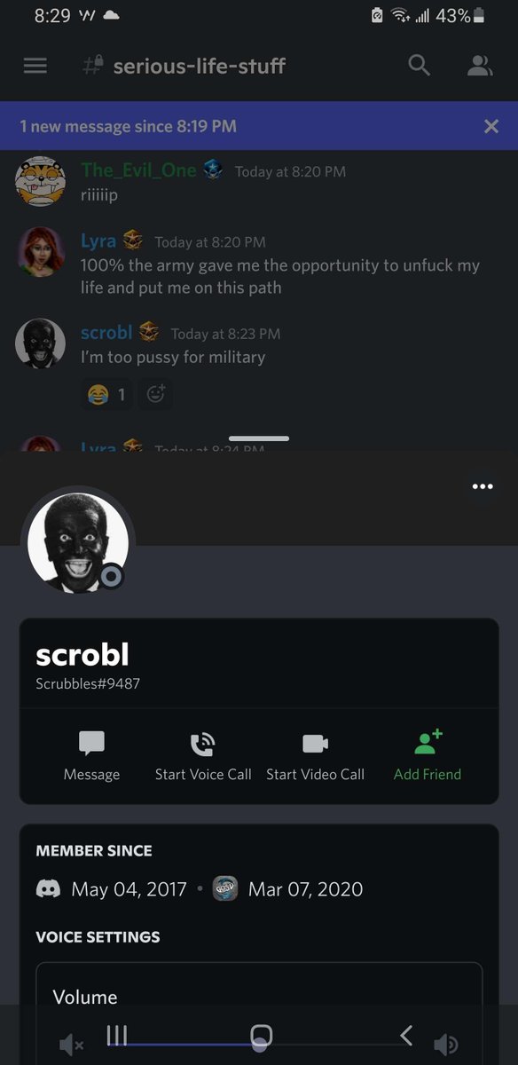 <a href="/TeamGosu_/">Team Gosu</a> permanently banned me today for calling this admin racist and transphobic in a public channel. He used to regularly watch trans twitch streamers and mock them in voice chat. This behavior and other things he has done throughout the years is racist and transphobic.