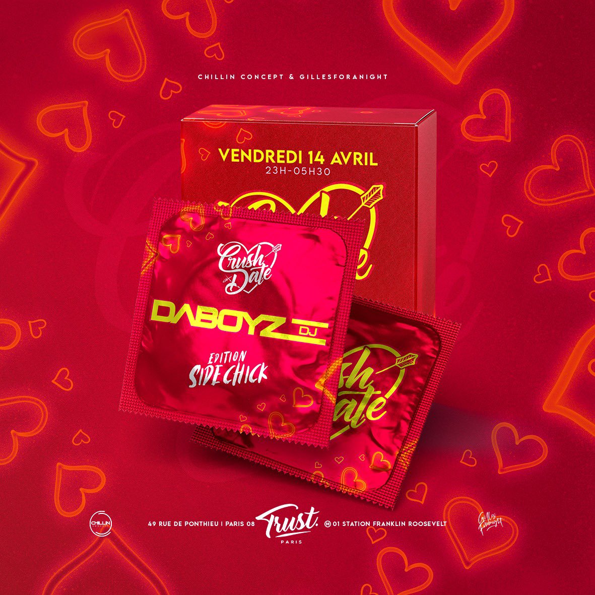 Daboyz ou Bobby 🎤, sera lui aussi présent à la Crushdate !

Profitez encore des pass Part I à 15€

🎟️Lien de la billetterie 
my.bizouk.com/crush-date-sid…