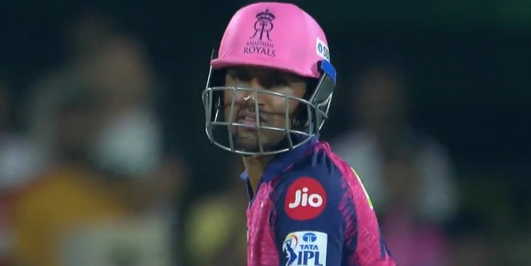CricCrazyJohns's tweet photo. Dhruv Jurel is a star, what a fight back, 32* runs from just 15 balls when Rajasthan was down &amp; out. 

He will do wonders in future for this franchise. https://t.co/wwRFUAxnQQ