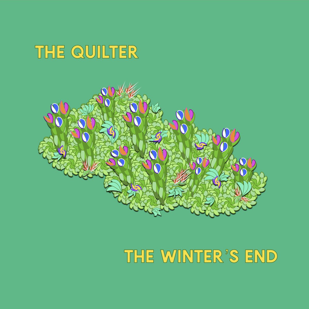 My new EP, ‘The Winter’s End’ is out on Friday 2nd June and here’s the bloody artwork for it!

It features the singles, ‘Otherside’ and ‘Dress In White’

If you feel so inclined you can pre-order it this <a href="/Bandcamp/">bandcamp</a> Friday (7th April) from 

thequilter.bandcamp.com

✌🏻