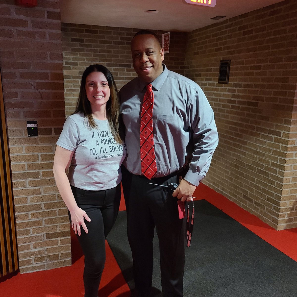 Nej2575's tweet photo. Happy Assistant Principal week to @DerbyMiddle_CT Mrs. Quartiano and @DerbyRedRaider Mr. Coplin @RedRaiderCT for everything you do every day to support our students, staff and families!! 
#WeAreDerby #AssistantPrincipalsWeek https://t.co/pNgfoHY7Yn