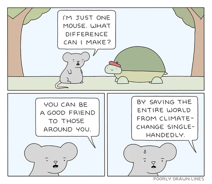 what difference? 