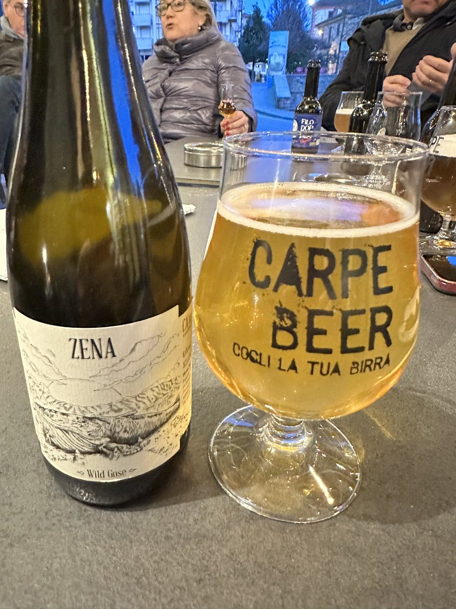 paolopasquale's tweet photo. Carpe #beer: cogli la tua #birra 🍺
#birraartigianale Zena di @cadelbrado , meravigliosa #gose con sale di Cervia e coriandolo…
#craftbeer #gavi #plasson #saledicervia https://t.co/uvNvH75KtW