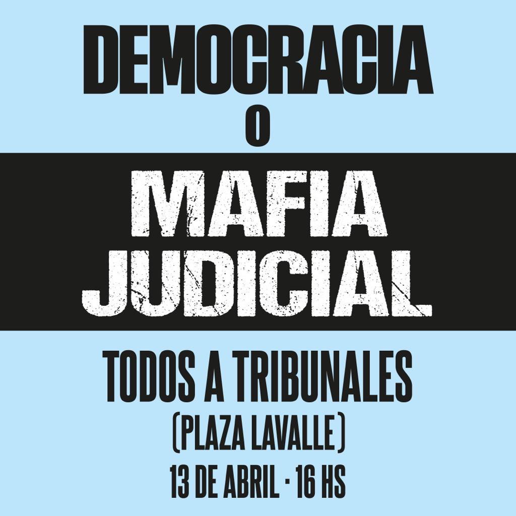 PMCapital's tweet photo. Democracia o Mafia Judicial

¡Todos a tribunales! https://t.co/osRTPLXvfE