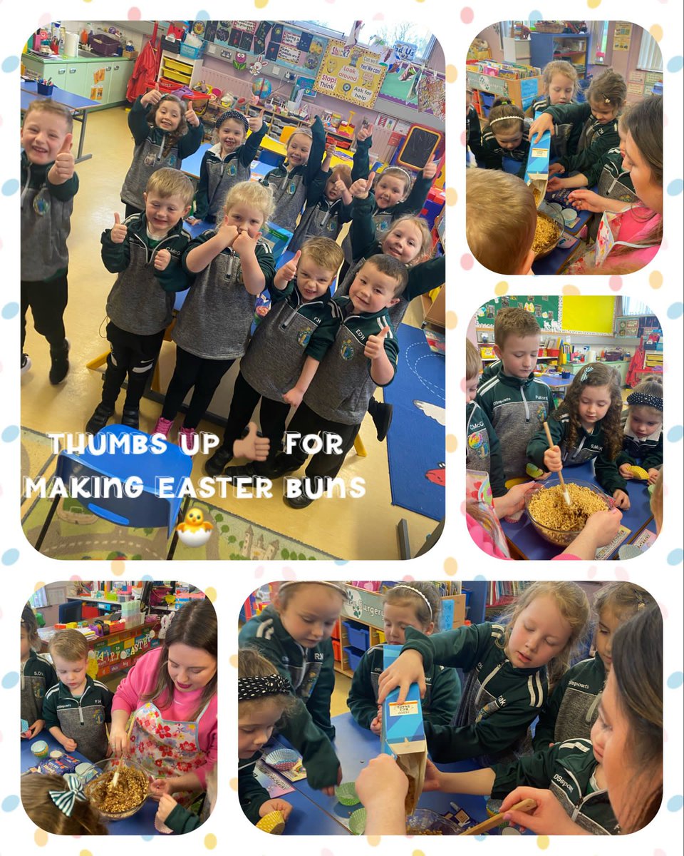 StFinnis's tweet photo. Reception and P1 had some bun fun today as they baked some eggs-cellent treats together!! https://t.co/vnXCvO0J0s