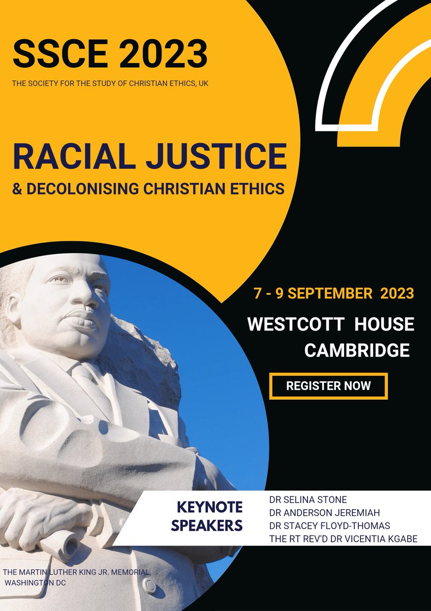 CALL FOR PAPERS: 2023 SSCE CONFERENCE
We welcome proposals for short (20 minute) papers which relate to the Conference theme or address wider topics in Christian ethics. Please send a title and abstract of up to 500 words to secretary@ssce.org.uk by Friday 21 April, 2023.