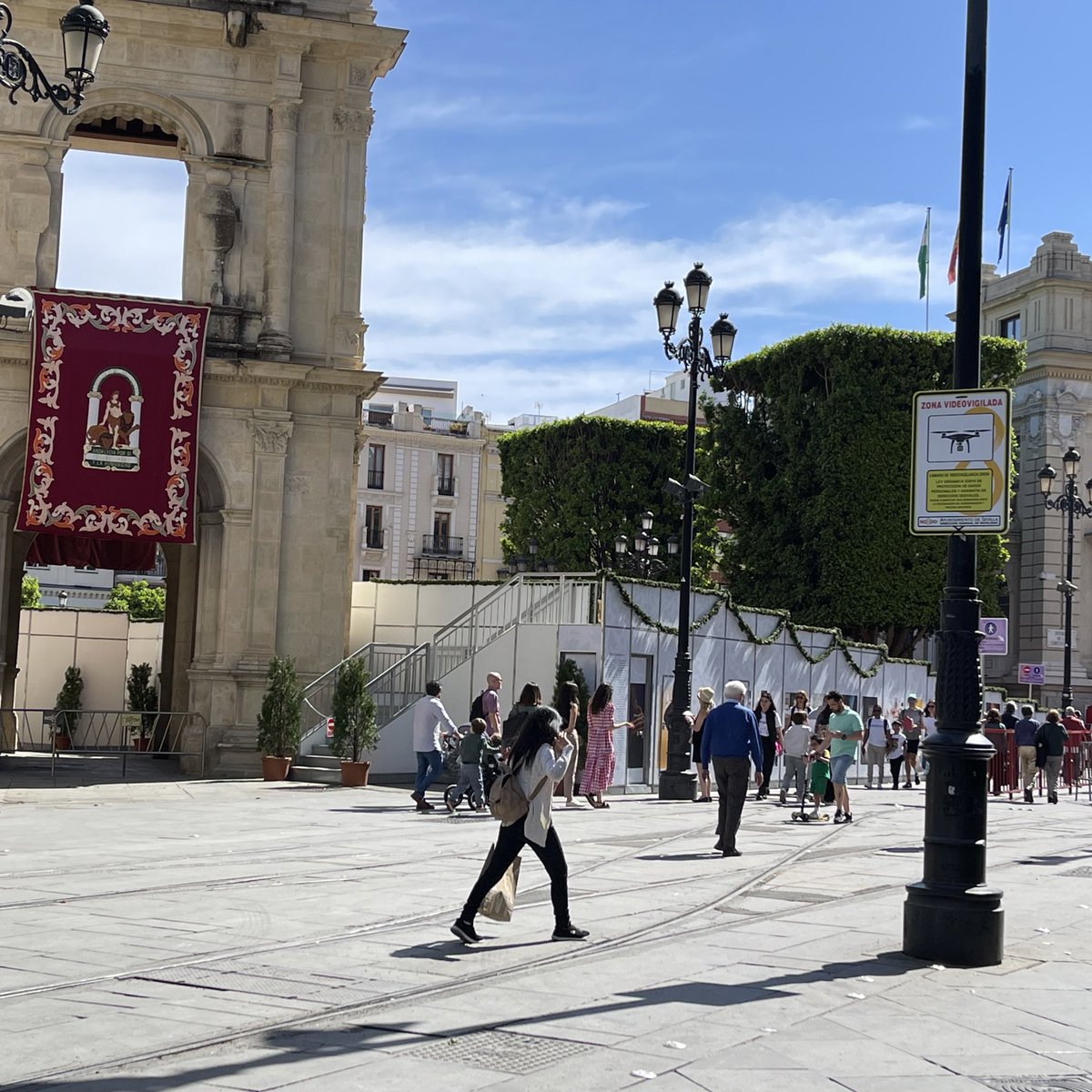 Los símbolos de la Libertad y los tiempos del control con drones.