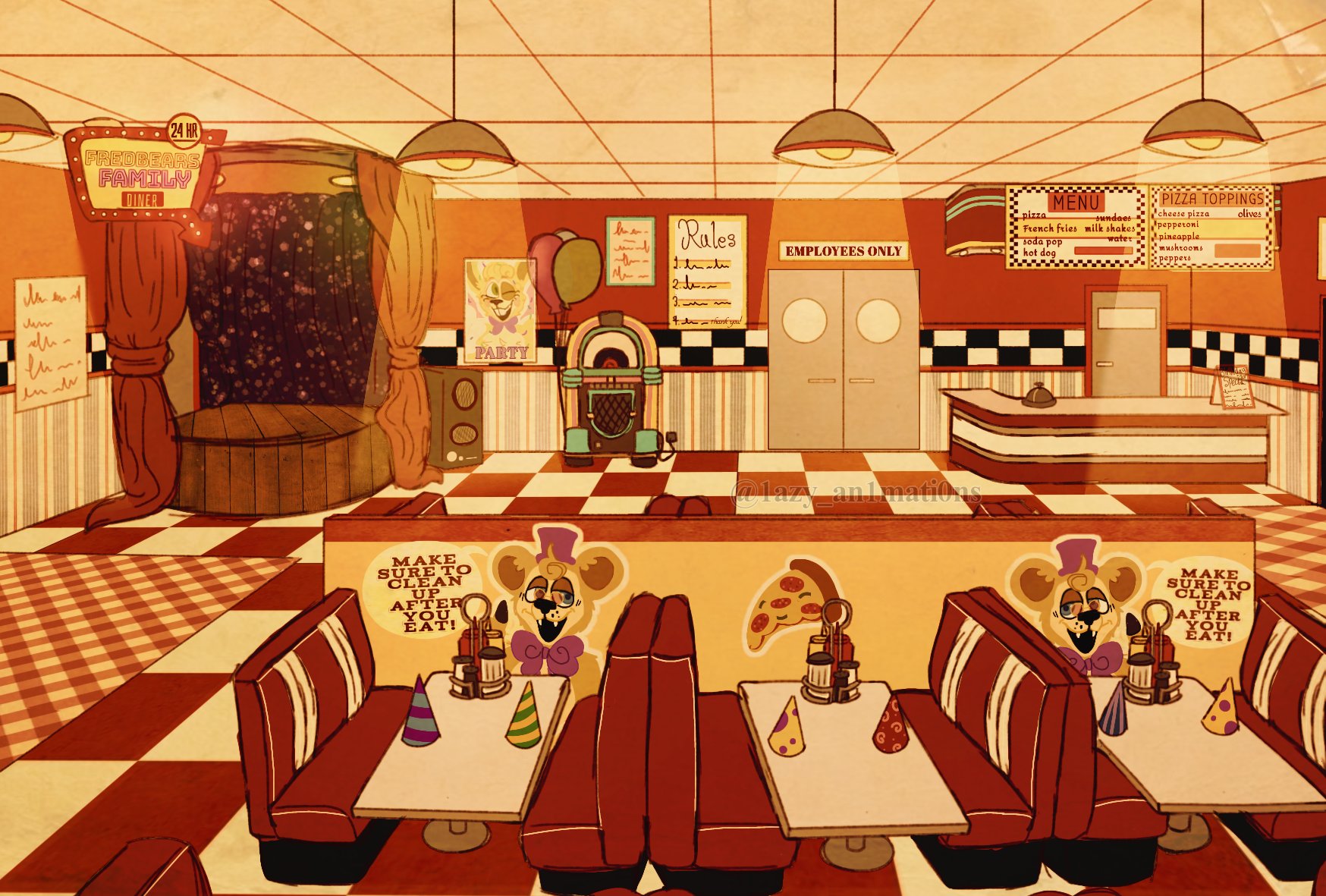 Marionette/Puppet, 1983, Fredbear's Family Diner