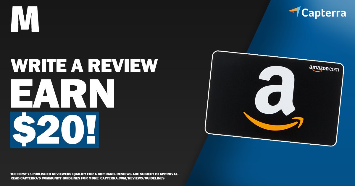MetapriseLLC's tweet photo. 🎁 Earn a $25 Amazon gift card while helping us improve our services! Simply leave a review on Capterra for Metaprise, and the gift card could be yours!

Click here to participate 👉 https://t.co/ZB3IBINPgA . 

#Capterra #Amazon #Metaprise #ServiceReview #WinGiftCard https://t.co/VSODesrEmz