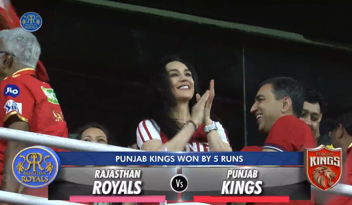 Preity 💗💗 #RRvPK