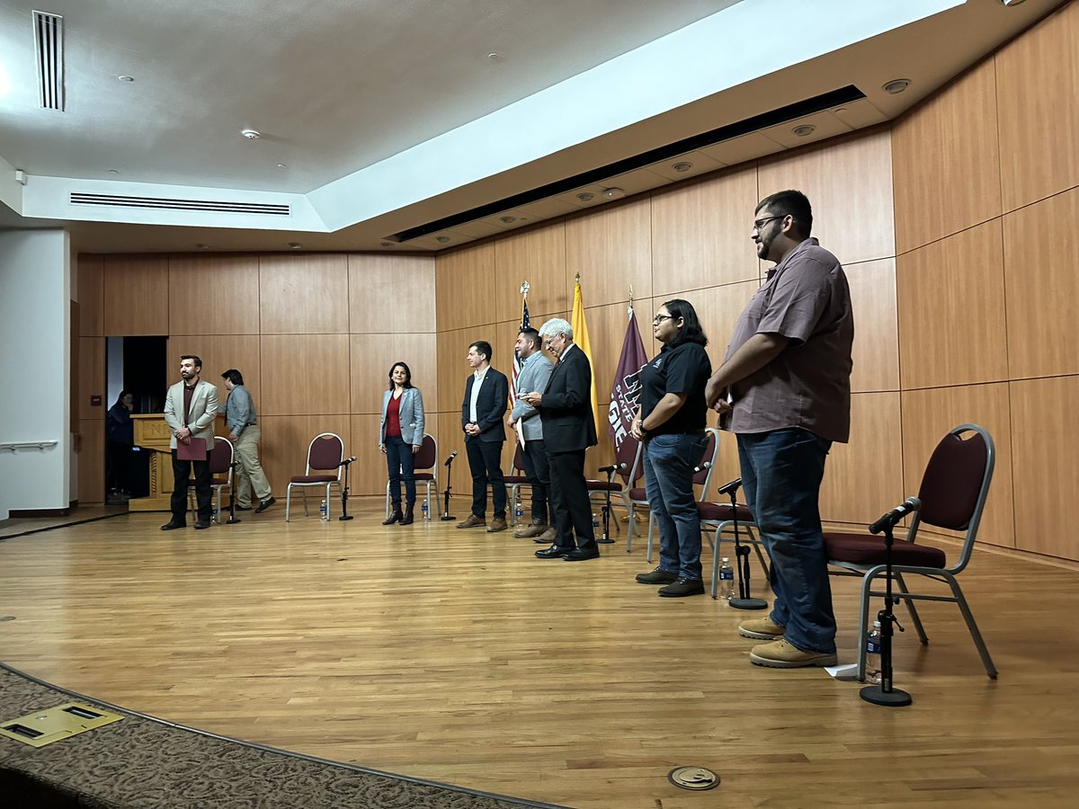 cielo rodriguez 🗞️ (@newscielito) on Twitter photo currently in the room <a href="/nmsu/">New Mexico State</a> with secretary <a href="/PeteButtigieg/">Pete Buttigieg</a> and <a href="/Gabe_NM/">Gabe Vasquez</a> to speak about more transportation initiatives in new mexico! currently in the room <a href="/nmsu/">New Mexico State</a> with secretary <a href="/PeteButtigieg/">Pete Buttigieg</a> and <a href="/Gabe_NM/">Gabe Vasquez</a> to speak about more transportation initiatives in new mexico!