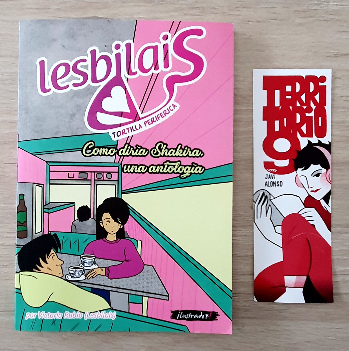 🏳️‍🌈 'Lesbilais: tortilla periférica' de @lesbilais Me lo pillé en el stand de @AutorasComic con otras cositas que ya enseñaré
