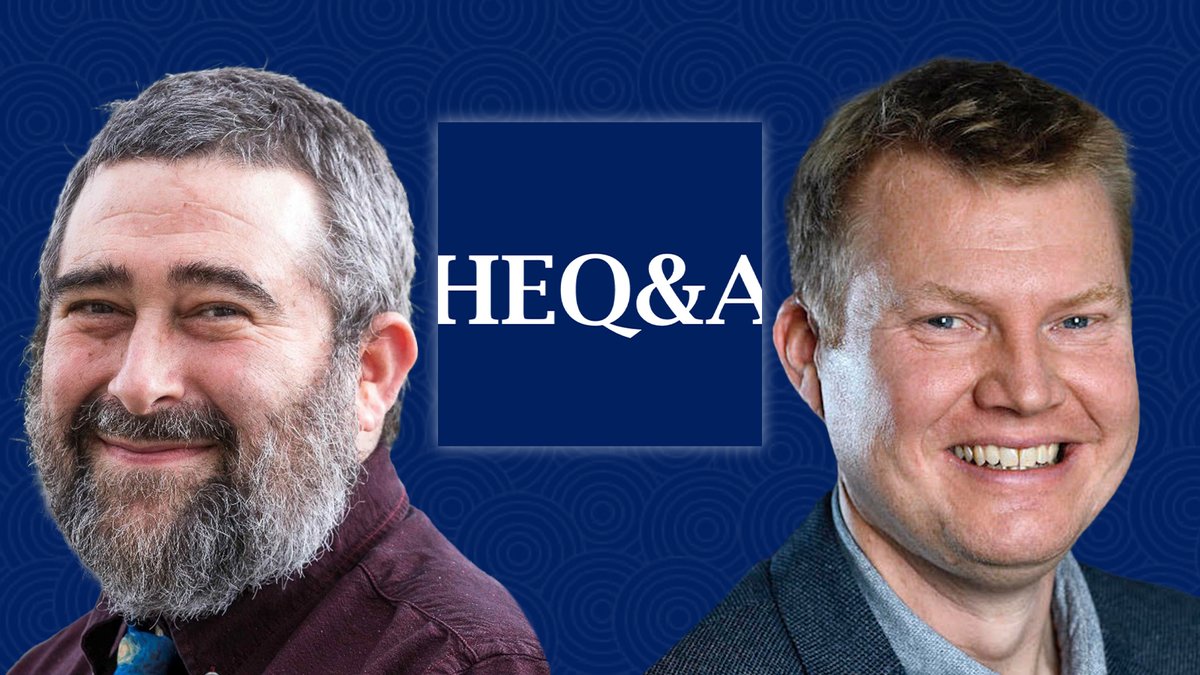 In case you missed it, @c_ydesen &amp; @shermandorn were recently featured on <a href="/HEQandA/">HEQ&A</a>’s podcast about their recent article in History of Education Quarterly!
Listen to the episode here - ow.ly/sjWl50NxsBM
Read the article here - ow.ly/AJvQ50NxsBN
<a href="/HistEdUSA/">History of Education Society</a> <a href="/ANZHistEdSoc/">ANZHES</a>