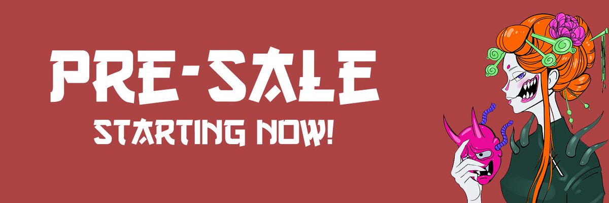 ⛩️PRE-SALE STARTS NOW⛩️

SAMAKI are here to takeover <a href="/RaresamaNFT/">Raresama - NFT Marketplace</a>! 

Carefully check this thread to learn everything about minting your <a href="/SamakiNFT/">SAMAKI</a> 🧵