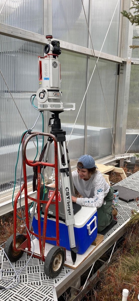 Join us today for Angela Seibert's Thesis Defense on "Using Terrestrial Laser Scanning to Estimate Canopy Structure in Peatland Conifers Under a Climate Manipulation". Angela will be presenting in RUCH 103 at 3pm. See you there!