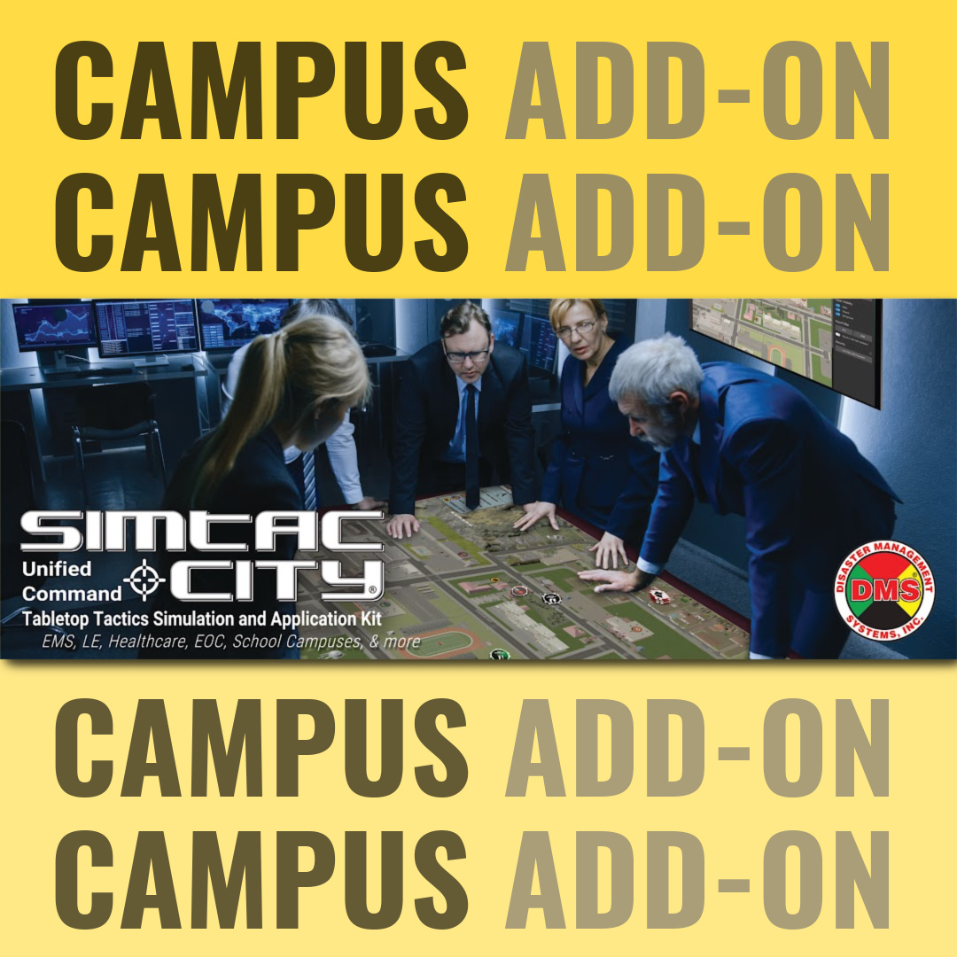 DMSTriageTags's tweet image. SimTac City® Campus Add-On Kit is Available Now! 
2022 Was the Worst Year for Campus Safety. Let us Help You Be Proactive in Your Campus Safety Planning

Contact your local rep. for further details.

#SimTacCity
#CampusSafety