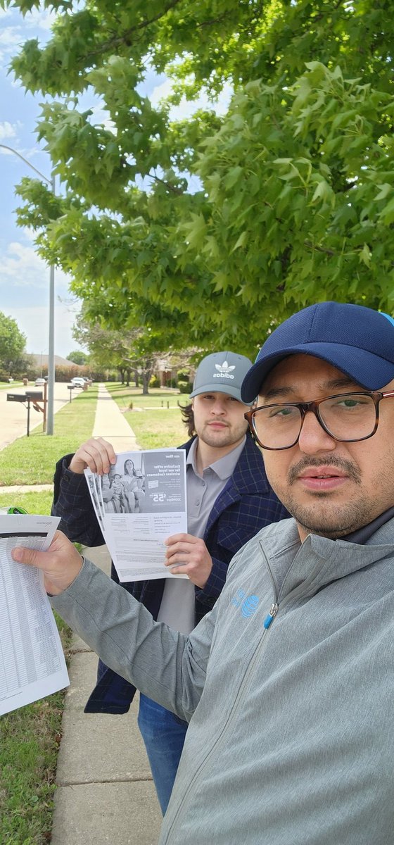 Shishir0011's tweet photo. Att Prime doing flyers in Allen Neighborhood let's goooooo... https://t.co/BPj1XtAaZJ