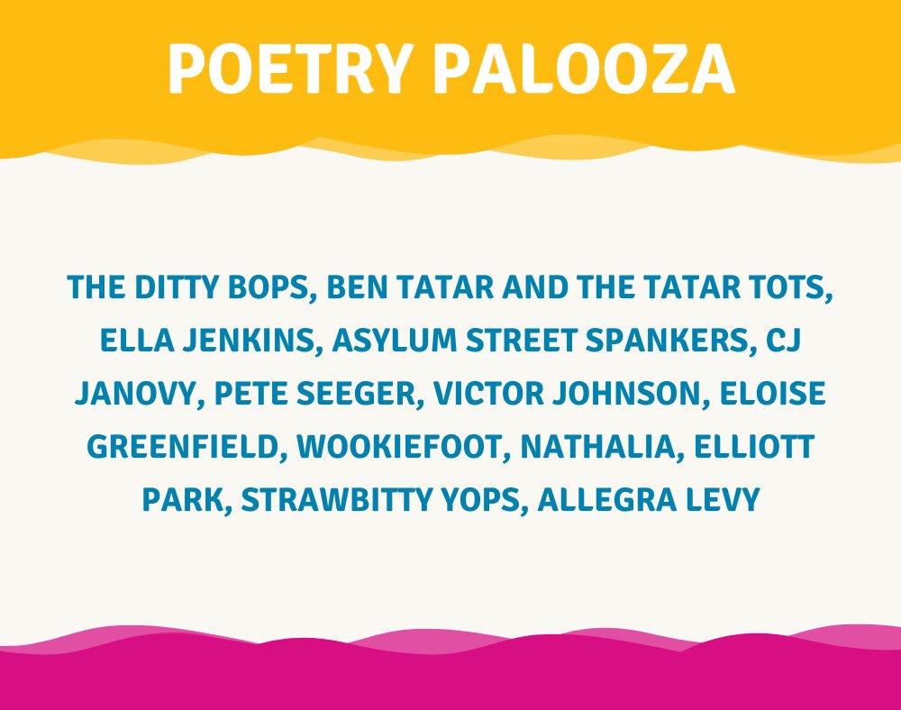 The Children's Hour - Kids Public Radio (@tchradio) on Twitter photo Our poetic playlist this week includes <a href="/BenTatarMusic/">Ben Tatar</a>, <a href="/ellajenkinsfilm/">Sing a Song Together</a>, <a href="/NathaliaMusica/">Nathalia</a>, <a href="/elliottpark/">Elliott Park</a>, <a href="/allegralevyjazz/">Allegra Levy</a>, and more.
#TheChildrensHour #ChildrensPodcast #KidsPublicRadio Our poetic playlist this week includes <a href="/BenTatarMusic/">Ben Tatar</a>, <a href="/ellajenkinsfilm/">Sing a Song Together</a>, <a href="/NathaliaMusica/">Nathalia</a>, <a href="/elliottpark/">Elliott Park</a>, <a href="/allegralevyjazz/">Allegra Levy</a>, and more.
#TheChildrensHour #ChildrensPodcast #KidsPublicRadio