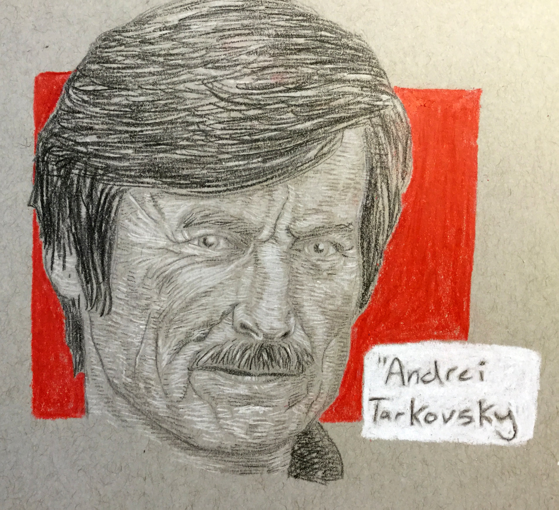 Wishing a happy belated birthday to Andrei Tarkovsky.  Here\s a drawing I made a few years ago. 
