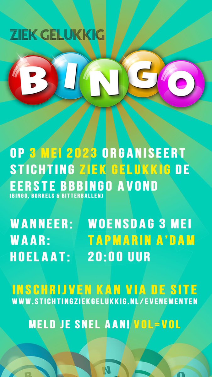 Stichting Ziek Gelukkig tweet media