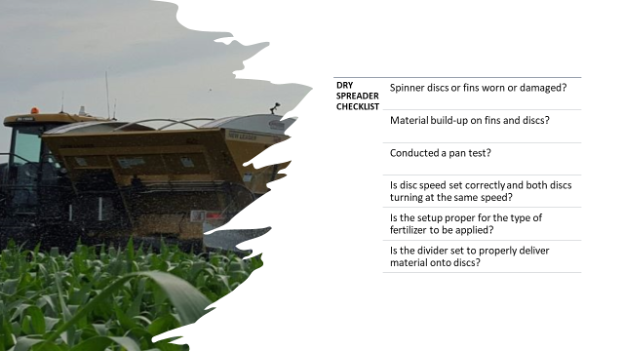 OhioStatePA's tweet photo. Are you preparing a dry spreader for the 2023 growing season? Be sure check these items to ensure peak performance of your spinner spreader.  #leanonyourlandgrant #precisionag #VRT #NutrientIntel https://t.co/MYeMPa9qev