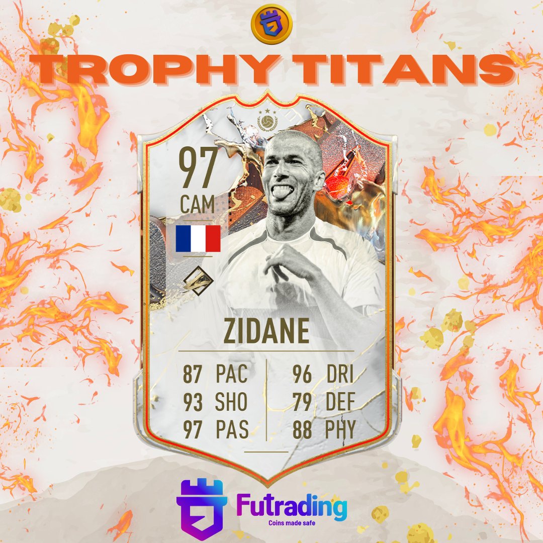 🇫🇷Zidane vai chegar no novo evento da semana!

- Stats são previsões

#FIFA23 #Zidane #FUT23