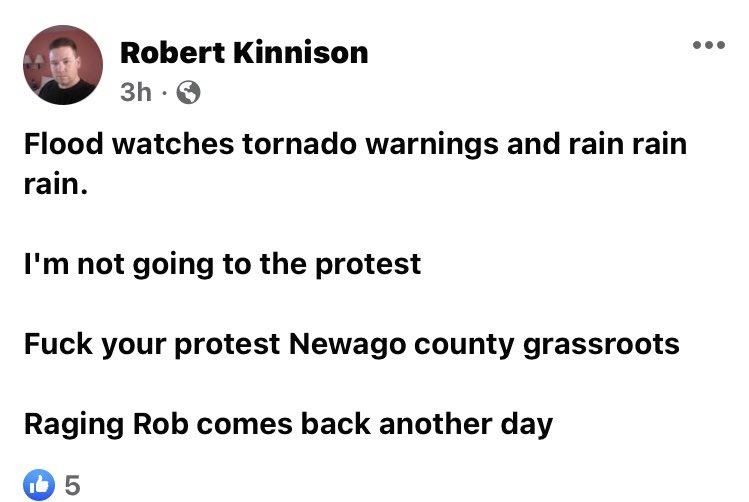 GreatKellyB's tweet photo. How it started…How it’s going #RagingRob https://t.co/3Ny47Ru568