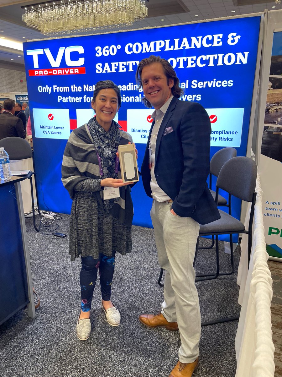 TVCPro_Driver's tweet photo. We had a great time at ATA's 2023 Safety, Security & Human Resources Conference & Exhibition!
#SSHR23 #ProsBehindThePros @TRUCKINGdotORG https://t.co/1o7BDZM7Y6