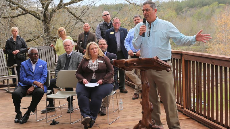 ASAFishing's tweet image. During the event, #ASAmember Bruce Stanton shared that Pradco was donating $150,000 to kickstart a fundraiser effort to update the nature center.