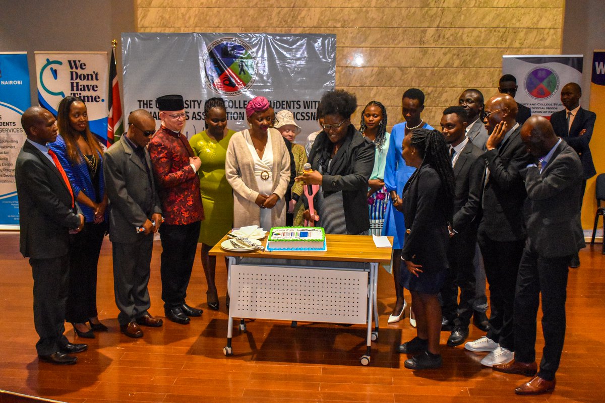 WedonthavetimKE's tweet photo. It was an honor to participate in the launch of The University & college students with special needs Association at @uonbi which was graced by @Charleneneruto,the first daughter of the president @WilliamsRuto.
Through inclusion, we will be able to achieve a resilient #climate. https://t.co/5SA6XtAPRd