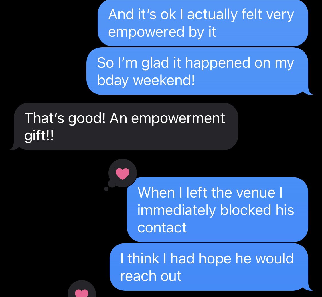 manderswanders's tweet photo. 3/31 was a good day - 3.5 months after he
blew it up, I can truly say l've let go - in my
own time, just as I told him it would be. Initially
I felt like I was gonna fucking fall apart. But
the peace I feel shows me that being with him
is what falling apart actually feels like. https://t.co/qQR7tKyOHQ