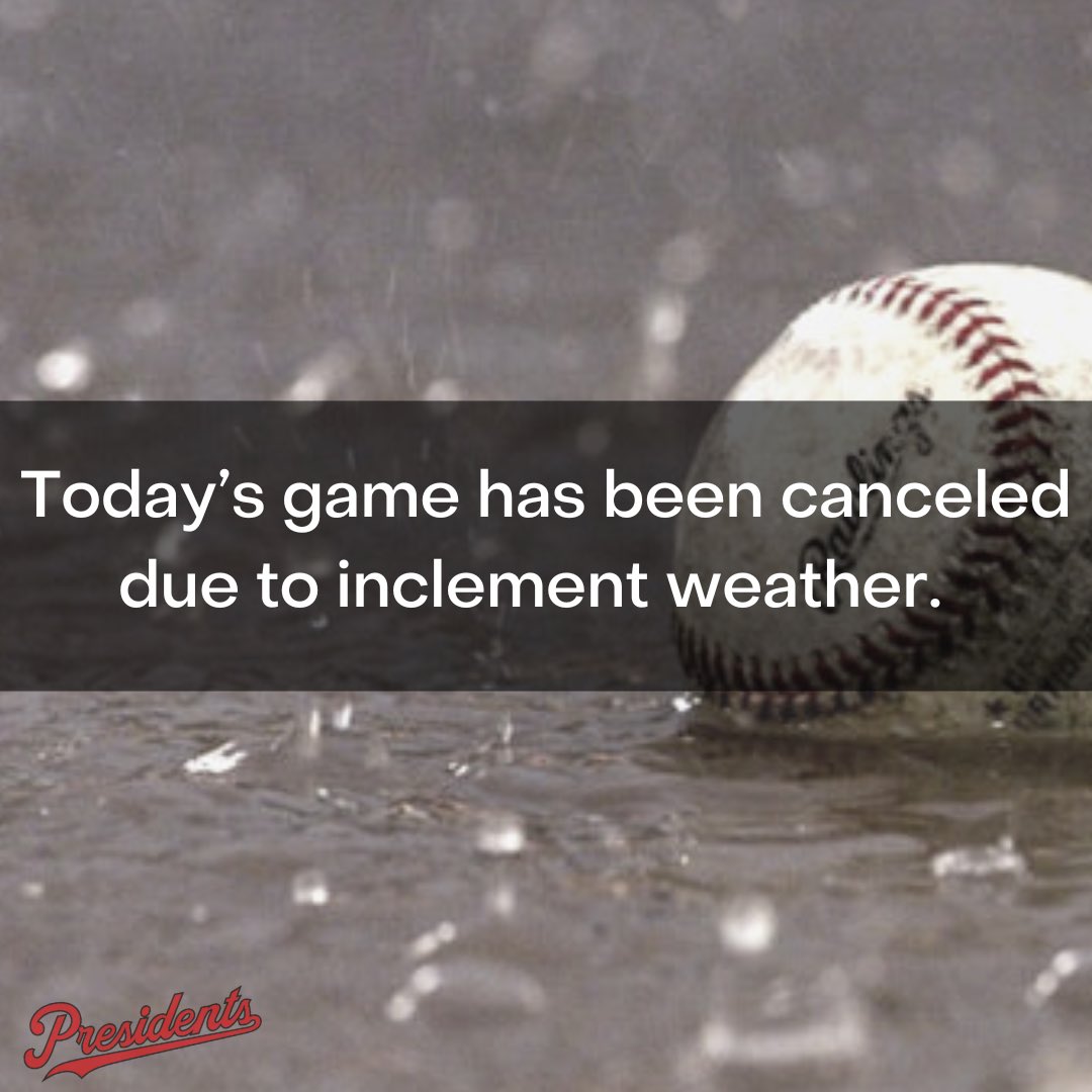 Today’s Varsity and JV games with Shelby have been postponed due to inclement weather. Both games have been rescheduled for tomorrow. First pitches for both games are scheduled for 5:15 p.m.