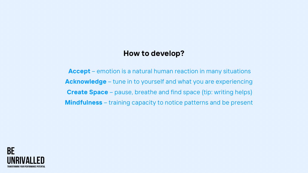 💥 Maximise your emotional capacity