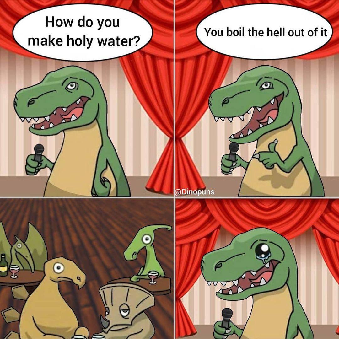 Dino Puns tweet media