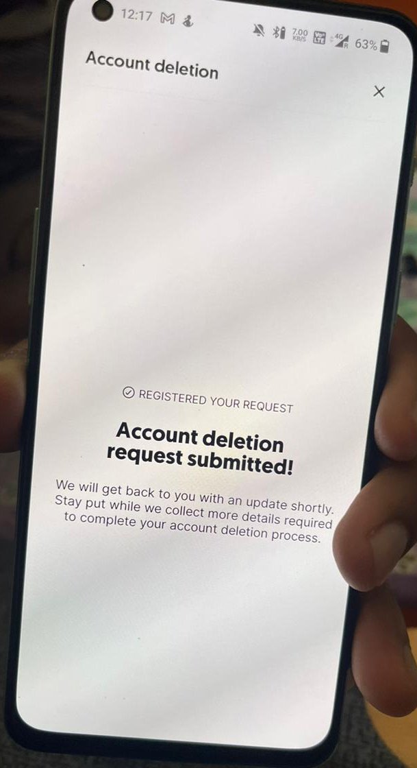 surajR7314's tweet photo. @ZestMoneyCares @ZestMoney @BandBajaateRaho bahut mentally torcher hone ke bad finally i deleted my zestmoney account https://t.co/20Z2t11haE