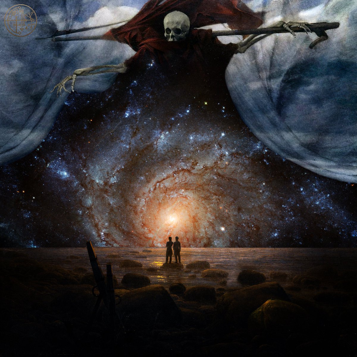 In the end, there are no winners in the game called life.

✨ "Until the End" is a digital collage by the Clayshaper. Based on several artworks created in the late 1800's.

📜 #clayshaper #darkart #darkartist #mementomori #digitalcollage #beautifulbizzare