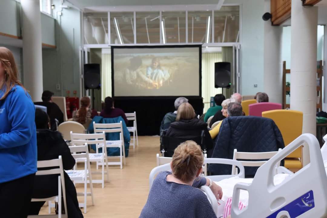 Nottingham Hospitals Charity (@nuhcharity) on Twitter photo Today we marked one year since the launch of our <a href="/HaywardHouseNUH/">Hayward House</a> Appeal 🌸
We celebrated by holding a special indoor cinema event for patients and their loved ones 🎥
We're £8,000 shy of reaching £600,000 but we still need your help to reach the target: nottinghamhospitalscharity.org.uk/donate/our-app… Today we marked one year since the launch of our <a href="/HaywardHouseNUH/">Hayward House</a> Appeal 🌸
We celebrated by holding a special indoor cinema event for patients and their loved ones 🎥
We're £8,000 shy of reaching £600,000 but we still need your help to reach the target: nottinghamhospitalscharity.org.uk/donate/our-app…