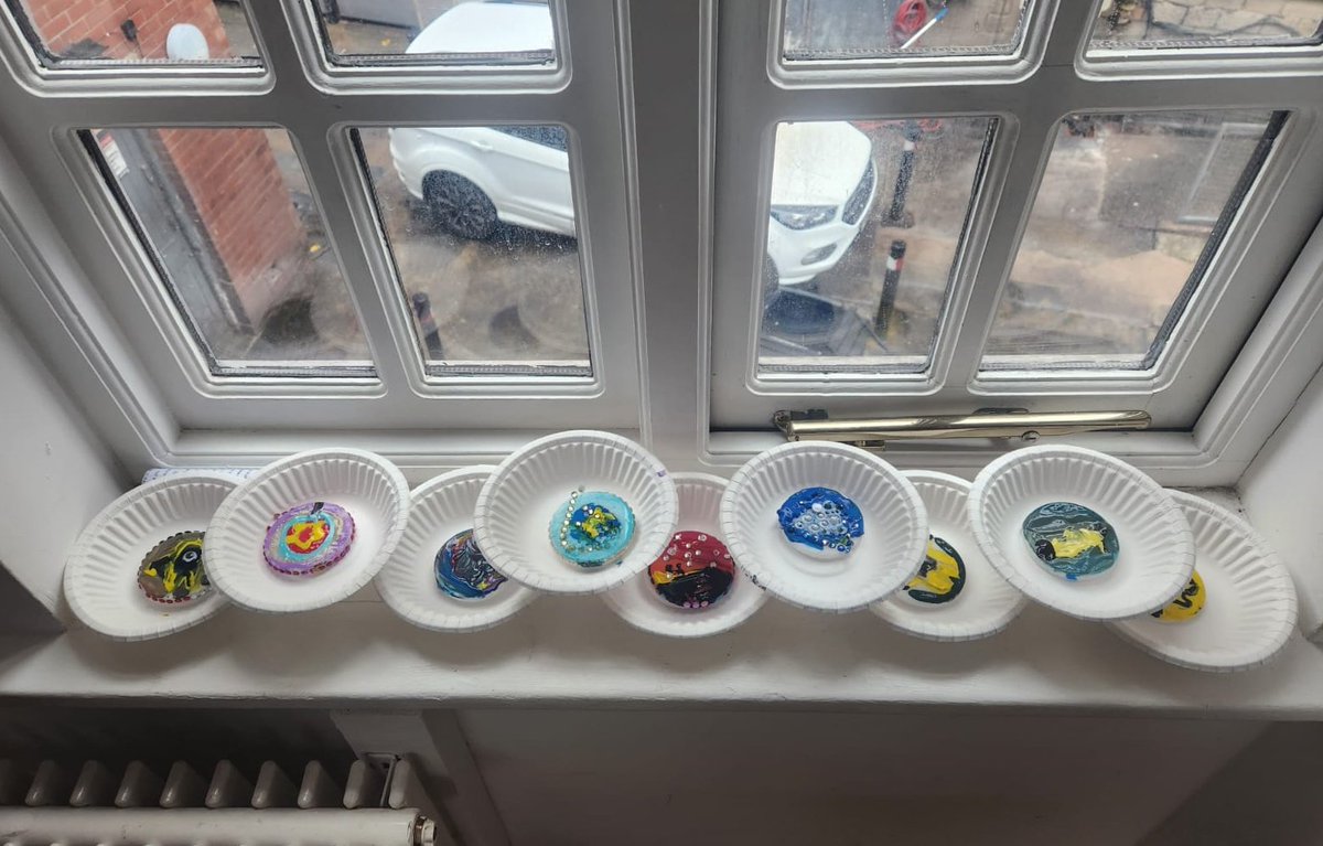 BuryBolton's tweet photo. Children from BRAC community were invited by The met bury to  Dancing elephant activities, They had fun doing some stone painting. Thank you Kate and Emily from the met for your support to our community.@BuryVCFA @themet @BuryCouncil @TNLComFund https://t.co/w47M7SPFMJ