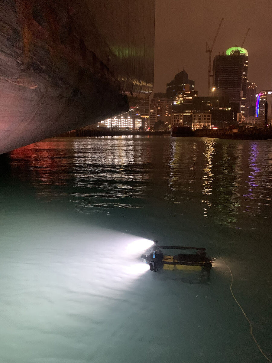 boxfishrobotics's tweet image. Do you need to perform a ship #hullinspection for marine pests and other security threats? Using #BoxfishROV or #BoxfishAlpha, for a #shipinspection makes security surveillance quicker, safer, and more affordable. Learn more: bit.ly/3TKlh10